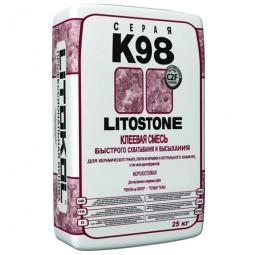 Клей Litokol LITOSTONE K98 для керамогранита и плитки 25 кг