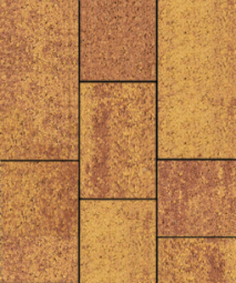 Тротуарная плитка Поревит Трио Гранит Каир, 60 мм