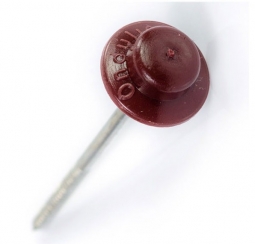 Гвозди Ондулин с литой шляпкой красные