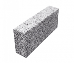 Керамзитоблок перегородочный полнотелый 390x90x188 мм М-35
