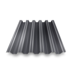 Профнастил HC-35 RAL 7024 мокрый асфальт 0.45 мм