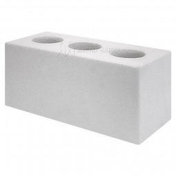 Кирпич рядовой силикатный пустотелый двойной