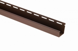 Планка J-trim Альта-Профиль Блокхаус Орех темный 3000