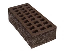Кирпич лицевой керамический «Шоколад» одинарный торкретированный