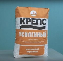 Клей для плитки Крепс Супер 5 кг