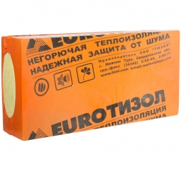 Базальтовый утеплитель Тизол Euro Фасад ОПТИМА 120 1000х600х40 мм