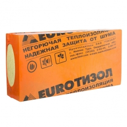 Базальтовый утеплитель Тизол Euro Вент В 100 1000х600х100 мм / 3 пл.