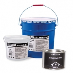 Лак битумный Bitumast металлическое ведро 21,5л