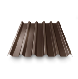 Профнастил С-44 RAL 8017 шоколад 0,45 мм