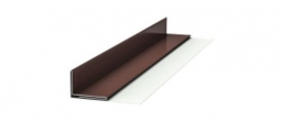 Планка аквилон Первая Кровельная (полиэстер) 2м шоколад