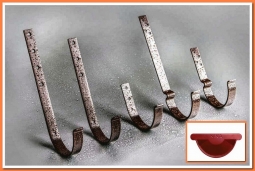 Держатель желоба Nika стропильный RAL3005 Красное вино