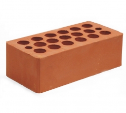 Кирпич керамический рядовой пустотелый утолщенный М-125