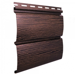 Сайдинг Ю-Пласт Тимбер-Блок Дуб Мореный