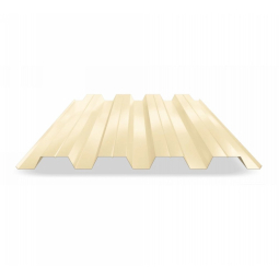 Профнастил H-60 RAL 1014 слоновая кость 0,7 мм