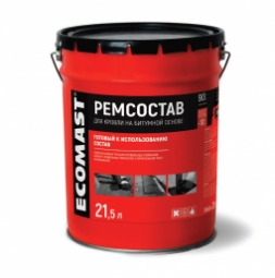 Ремонтный состав Ecomast, металлическое ведро 10 л