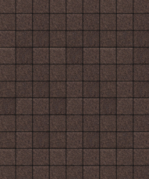 Тротуарная плитка Поревит Квадрат Коричневый 100х100х60 мм