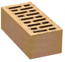 Кирпич лицевой керамический «Слоновая кость» «Круглянский сланец» пустотелый утолщенный