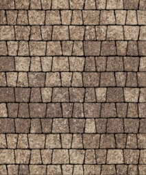 Тротуарная плитка Поревит Абрис  Хаски 60 мм 5 плит