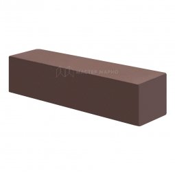 Кирпич лицевой силикатный Коричневый полнотелый Евро одинарный