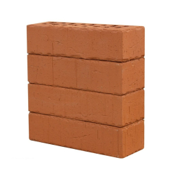 Кирпич клинкерный фасадный «Возрождение» «Амстердам» «Винтаж» темно-красный Евро 0,7НФ