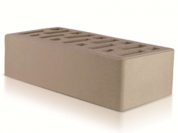 Кирпич лицевой керамический Серый пустотелый одинарный