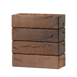 Кирпич лицевой керамический «Таймыр Флеш» «Рустикатор» пустотелый одинарный