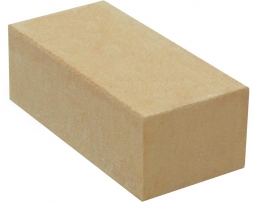 Кирпич лицевой силикатный Кремовый полнотелый утолщенный