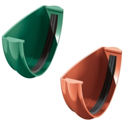 Заглушка желоба Технониколь (Verat) Зеленая (125х82 мм)