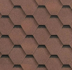 Гибкая черепица Shinglas Сальса личи