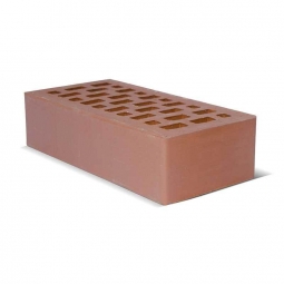 Кирпич клинкерный Красный рубин пустотелый одинарный