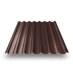 Профнастил МП-20 RAL 8017 шоколад 0,40 мм