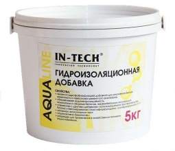 Добавка гидроизоляционная IN-TECK AQUALINE, ведро 10кг