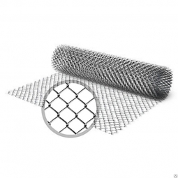 Сетка рабица d=1.2 мм, ячейка 10x10 мм, 1,5х10,0 м черная