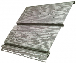 Софит Ю-Пласт Тимбер-Блок Дуб серебристый с полной перфорацией