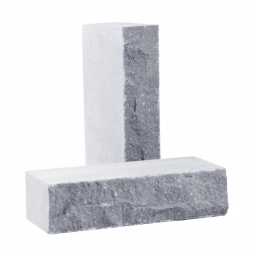 Кирпич лицевой силикатный «Неокрашенный» полнотелый одинарный колотый