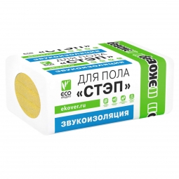 Базальтовый утеплитель Эковер СТЭП 125 1000х600х30 / 6 пл.