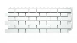 Фасадная панель Docke Flemish Белый 1095х420 мм