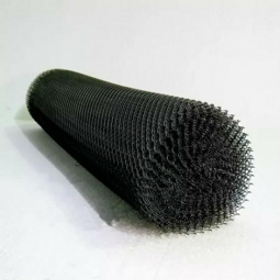 Сетка рабица d=2.0 мм, ячейка 50x50 мм, 1,5х10,0 м черная