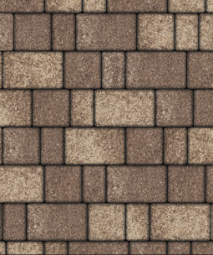 Тротуарная плитка Поревит Старый город Хаски, 40 мм 3 плиты