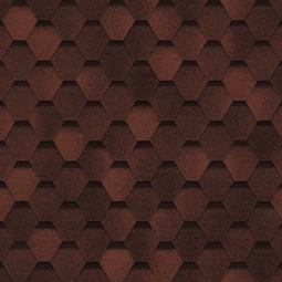 Гибкая черепица Оптима Соната Красный