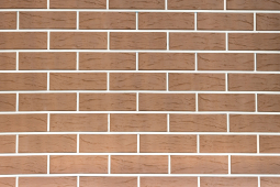 Кирпич лицевой керамический «Терракот Светлый» «Рустик» пустотелый утолщенный ут. ст.