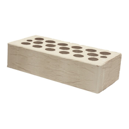 Кирпич лицевой керамический «Serebro» «Византия» пустотелый одинарный