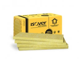 Минераловатный утеплитель Isover Фасад-Мастер 1000х600х100 мм / 3шт.
