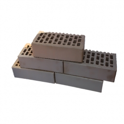 Кирпич лицевой клинкерный «Black» пустотелый полуторный