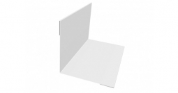 Угол внутренний Первая Кровельная 75х75 (полиэстер) 2м белый