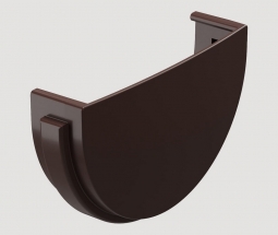 Заглушка желоба Docke Standard / Dacha темно-коричневый