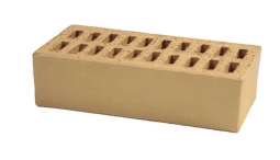 Кирпич лицевой керамический Светло-бежевый Солома