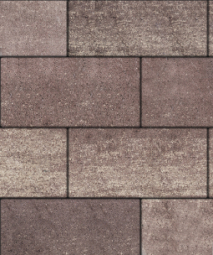 Тротуарная плитка Поревит Прямоугольник Плитняк 600х300х80 мм