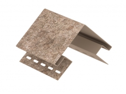 Наружный угол Ю-Пласт Stone-House Сланец бурый