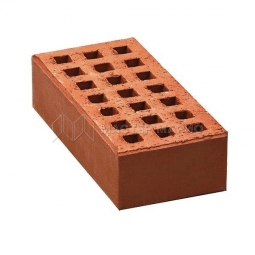 Кирпич лицевой керамический «Терракотовый» пустотелый одинарный